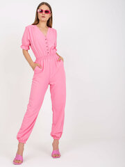 Jumpsuit hot pink M цена и информация | Женские комбинезоны | pigu.lt