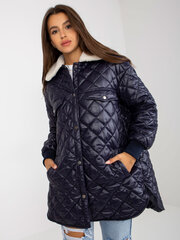 Женский демисезонный пиджак, темно-синий цена и информация | Женские куртки | pigu.lt
