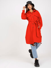 Женское пальто, красное цена и информация | Женские пальто | pigu.lt
