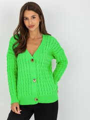 Megztinis moterims Rue Paris fluo 2016103278039, žalias kaina ir informacija | Megztiniai moterims | pigu.lt
