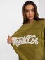 Džemperis moterims Fancy 2016103285808, žalias kaina ir informacija | Džemperiai moterims | pigu.lt