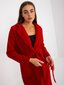 Paltas moterims Och Bella 2016103293957, raudonas kaina ir informacija | Paltai moterims | pigu.lt