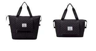 Didelis krepšys Fashion, XL, juodas kaina ir informacija | Lagaminai, kelioniniai krepšiai | pigu.lt