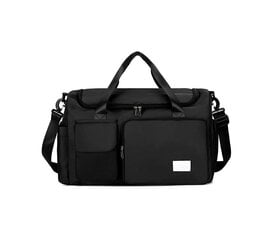 Vidutinis kelioninis krepšys Fashion, L, juodas kaina ir informacija | Lagaminai, kelioniniai krepšiai | pigu.lt