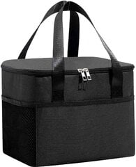Termo krepšys ED56, juodas kaina ir informacija | Šaltkrepšiai, šaltdėžės ir šaldymo elementai | pigu.lt