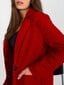 Paltas moterims Och Bella 2016103294121, raudonas kaina ir informacija | Paltai moterims | pigu.lt