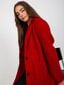 Paltas moterims Och Bella 2016103294121, raudonas kaina ir informacija | Paltai moterims | pigu.lt