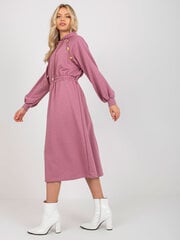 Женское светло-розовое платье больших размеров цена и информация | Платья | pigu.lt