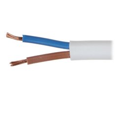 Гибкий кабель OMY 2x1.5 300-500V H03VV-F цена и информация | Кабели и провода | pigu.lt