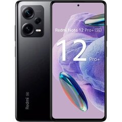 Xiaomi Redmi Note 12 Pro+ 5G 8/256GB MZB0DE7EU Midnight Black kaina ir informacija | Mobilieji telefonai | pigu.lt