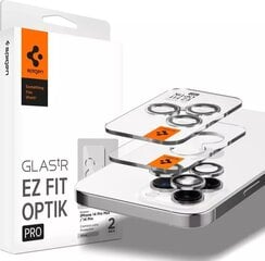 Spigen Glas.tR Ez Fit Optik Pro kaina ir informacija | Apsauginės plėvelės telefonams | pigu.lt