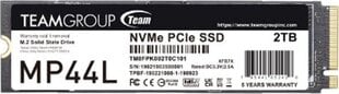 Team Group MP44L (TM8FPK002T0C101) kaina ir informacija | Vidiniai kietieji diskai (HDD, SSD, Hybrid) | pigu.lt
