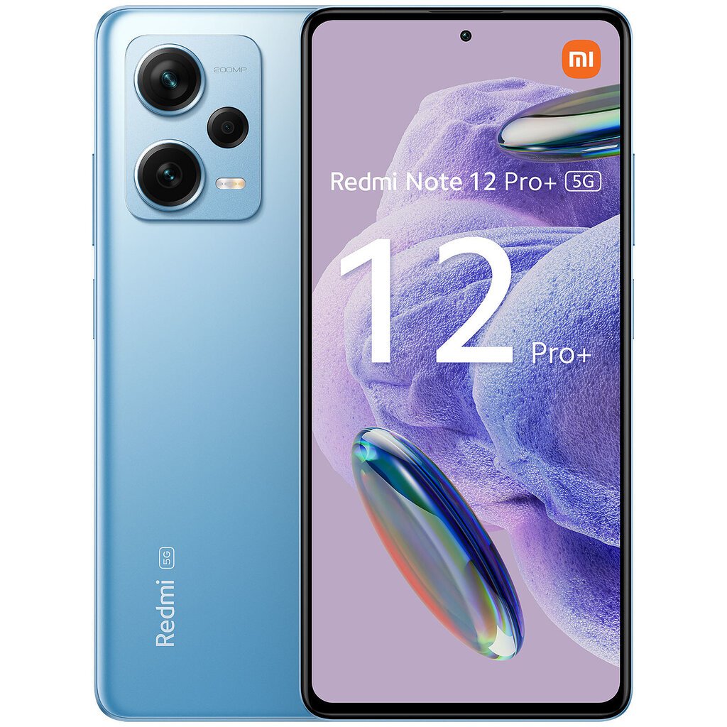 Телефон Xiaomi Redmi Note 12 Pro+ 5G 8/256GB Sky Blue цена | pigu.lt