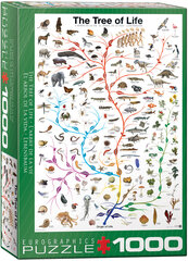 Dėlionė Eurographics, 6000-0282, The Tree of Life, 1000 d. kaina ir informacija | Dėlionės (puzzle) | pigu.lt