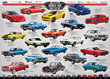 Dėlionė Eurographics, 6000-0682, American Muscle Car Evolution, 1000 d. kaina ir informacija | Dėlionės (puzzle) | pigu.lt