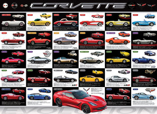 Пазл Eurographics, 6000-0683, Corvette Evolution, 1000 шт. цена и информация | Пазлы | pigu.lt