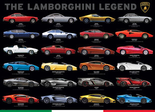Dėlionė Eurographics, 6000-0822, The Lamborghini Legend, 1000 d. kaina ir informacija | Dėlionės (puzzle) | pigu.lt