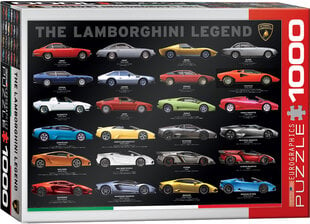 Dėlionė Eurographics, 6000-0822, The Lamborghini Legend, 1000 d. kaina ir informacija | Dėlionės (puzzle) | pigu.lt