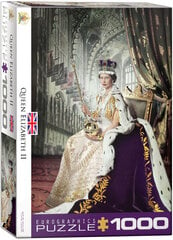 Пазл Eurographics, 6000-0919, Queen Elizabeth II, 1000 шт. цена и информация | Пазлы | pigu.lt