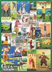 Dėlionė Eurographics, 6000-0933, Golf Around the World, 1000 d. kaina ir informacija | Dėlionės (puzzle) | pigu.lt