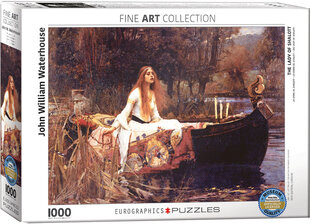 Dėlionė Eurographics, 6000-1133, The Lady of Shalott, 1000 d. kaina ir informacija | Dėlionės (puzzle) | pigu.lt