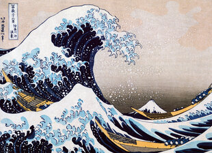 Dėlionė Eurographics, 6000-1545, Great Wave off Kanagawa, 1000 d. kaina ir informacija | Dėlionės (puzzle) | pigu.lt
