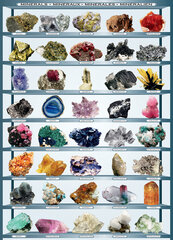 Dėlionė Eurographics, 6000-2008, Minerals, 1000 d. kaina ir informacija | Dėlionės (puzzle) | pigu.lt
