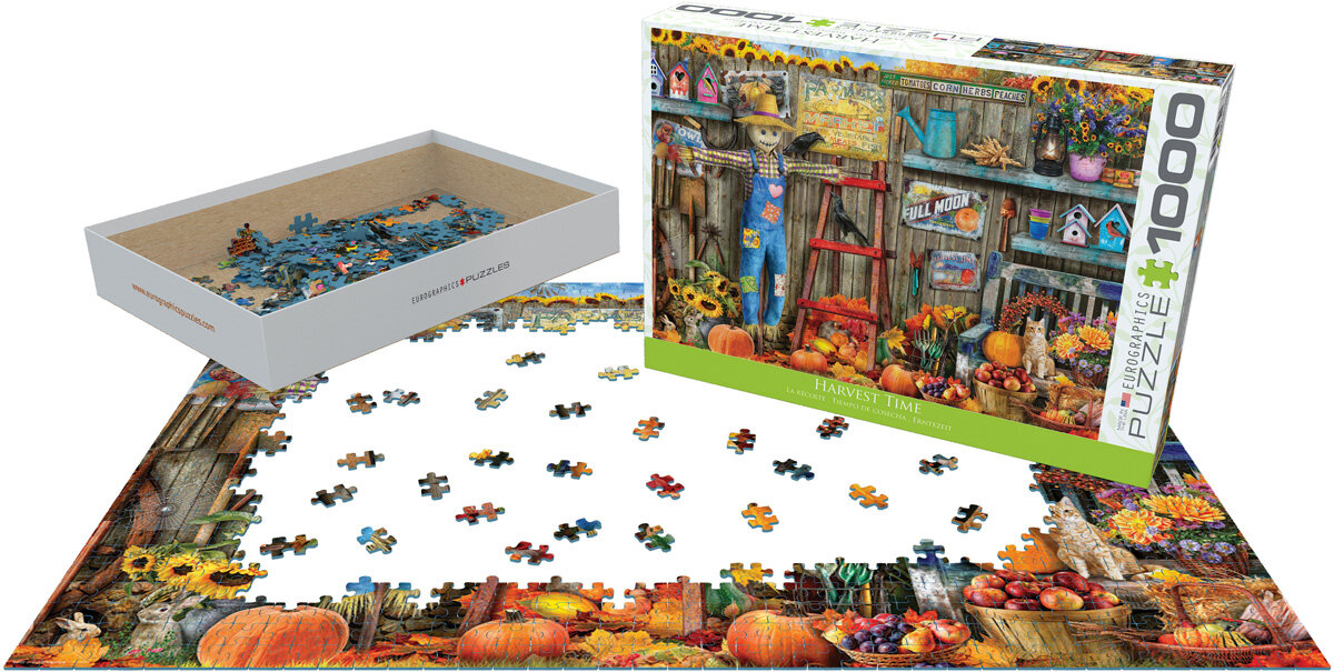 Dėlionė Eurographics, 6000-5448, Harvest Time, 1000 d. цена и информация | Dėlionės (puzzle) | pigu.lt