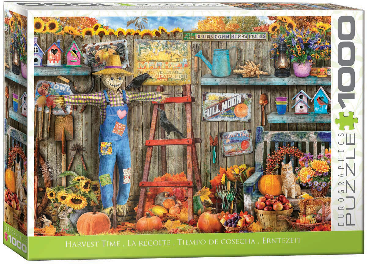 Dėlionė Eurographics, 6000-5448, Harvest Time, 1000 d. цена и информация | Dėlionės (puzzle) | pigu.lt