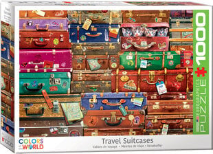 Dėlionė Eurographics, 6000-5468, Travel Suitcases, 1000 d. kaina ir informacija | Dėlionės (puzzle) | pigu.lt