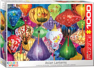 Dėlionė Eurographics, 6000-5469, Asian Lanterns, 1000 d. kaina ir informacija | Dėlionės (puzzle) | pigu.lt