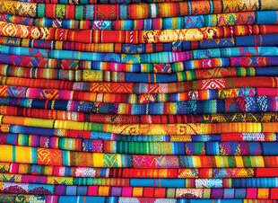 Dėlionė Eurographics, 6000-5535, Peruvian Blankets, 1000 d. kaina ir informacija | Dėlionės (puzzle) | pigu.lt