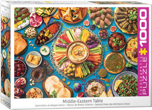 Пазл Eurographics, 6000-5617, Middle Eastern Table, 1000 шт. цена и информация | Пазлы | pigu.lt