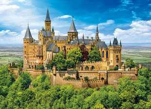 Dėlionė Eurographics, 6000-5762, Hohenzollern Castle, Germany, 1000 d. kaina ir informacija | Dėlionės (puzzle) | pigu.lt