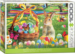 Dėlionė Eurographics, 6000-5773, Easter Garden, 1000 d. kaina ir informacija | Dėlionės (puzzle) | pigu.lt