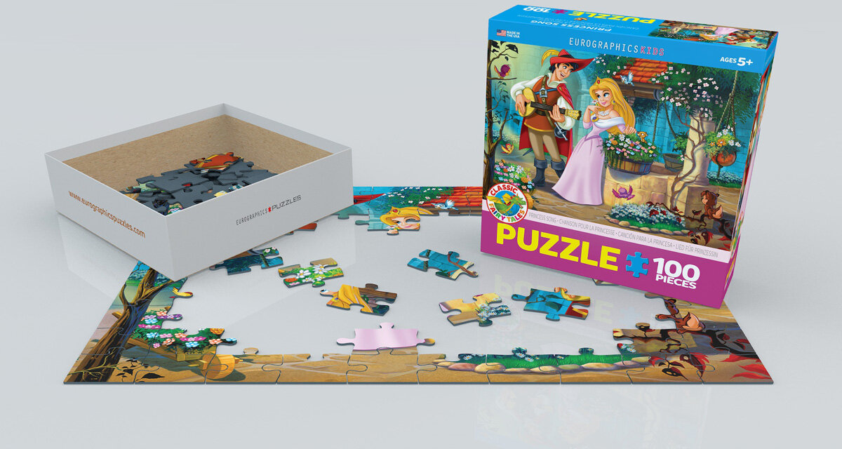 Dėlionė Eurographics, 6100-0726, Princess Song, 100 d. kaina ir informacija | Dėlionės (puzzle) | pigu.lt