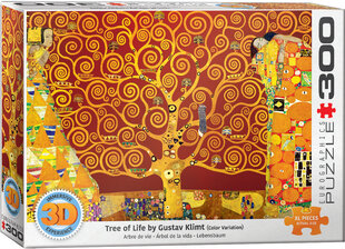 Dėlionė Eurographics, 6331-6059, Tree of Life 3D Lenticular, 300 d. kaina ir informacija | Dėlionės (puzzle) | pigu.lt