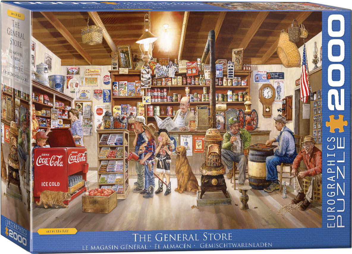 Dėlionė Eurographics, 8220-5481, The General Store, 2000 d. kaina ir informacija | Dėlionės (puzzle) | pigu.lt