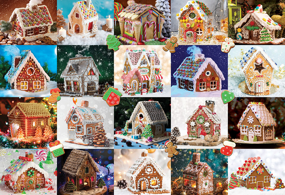 Dėlionė Eurographics, 8551-5661, Gingerbread House, Tin, 550 d. цена и информация | Dėlionės (puzzle) | pigu.lt