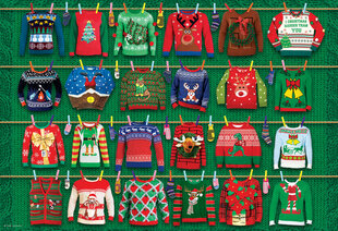 Пазл Eurographics, 8551-5662, Ugly Christmas Sweaters, Tin, 550 шт. цена и информация | Пазлы | pigu.lt