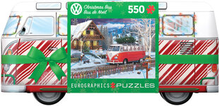 Dėlionė Eurographics, 8551-5664, VW Christmas Bus, Tin, 550 d. kaina ir informacija | Dėlionės (puzzle) | pigu.lt