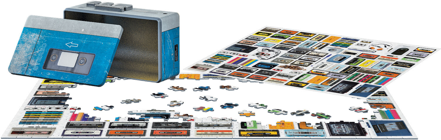 Dėlionė Eurographics, 8551-5690, Classic Cassette Player, Tin, 550 d. цена и информация | Dėlionės (puzzle) | pigu.lt