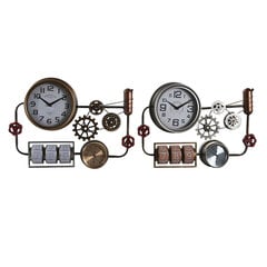 Sieninis laikrodis DKD Home Decor, 2 vnt. kaina ir informacija | Laikrodžiai | pigu.lt