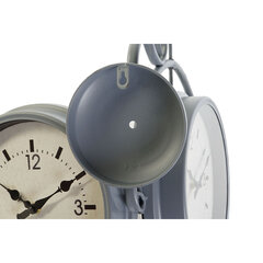 Настенное часы DKD Home Decor 43 x 14,5 x 47 cm Стеклянный Серый Позолоченный Железо традиционный (2 штук) цена и информация | Часы | pigu.lt