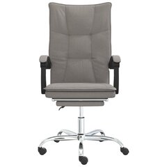 Atlošiama biuro kėdė vidaXL, smėlio spalvos цена и информация | Офисные кресла | pigu.lt