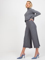 Kelnės moterims 2016103304165, pilkos цена и информация | Женские брюки | pigu.lt