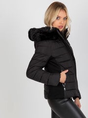 Женская черная зимняя куртка цена и информация | Женские куртки | pigu.lt