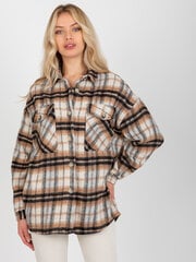 Marškiniai moterims Factory Price 2016103310555, smėlio spalvos цена и информация | Женские блузки, рубашки | pigu.lt