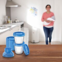 Indelių rinkinys Philips Avent SCF618/10, 180 ml, 10 vnt. kaina ir informacija | Kūdikių indai, indeliai pienui ir įrankiai | pigu.lt