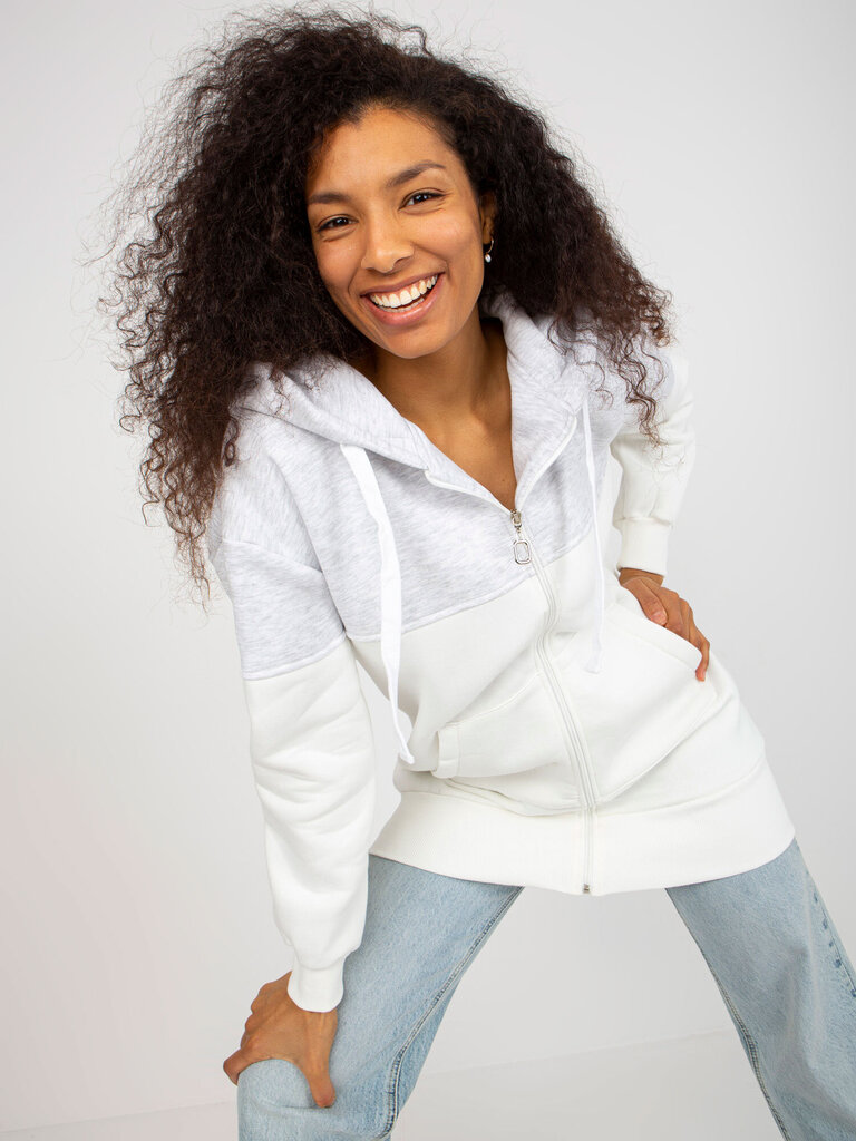 Džemperis moterims Ex Moda 2016103317981, baltas kaina ir informacija | Džemperiai moterims | pigu.lt